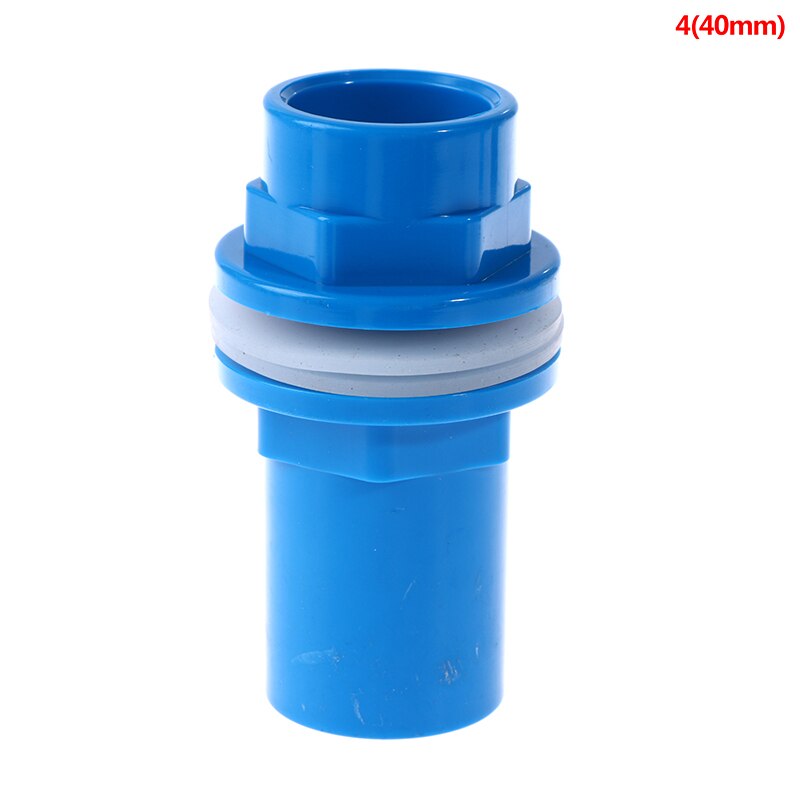 20-50mm PVC Connectors Thicken Fish Tank Pipe Garden Drain Pipe Adapter: A9