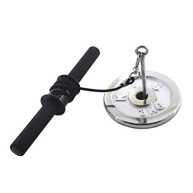 Pols Roller Onderarm Uitoefenaar Beroep Arm Sterkte Exerciser Met Zachte Foam Grip Handgrepen Hand Gripper Strengths Fitness Thuis: Default Title