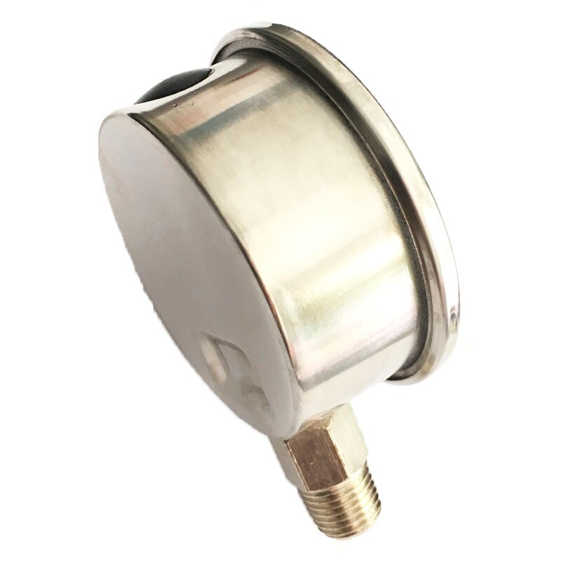 Sp 0-160 psi 11 bar 60mm 1/4 kierre radiaalinen ruostumattomasta teräksestä valmistettu manometri nesteellä täytetty painemittari ilma öljy vesi hydraulipaine