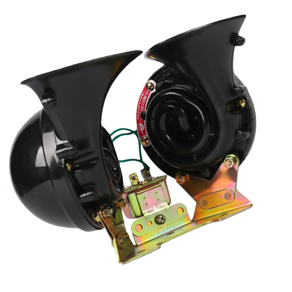 Car Horn 12v Replacement High Tone Low Tone Horn Snail Horn Vehicle Accessories