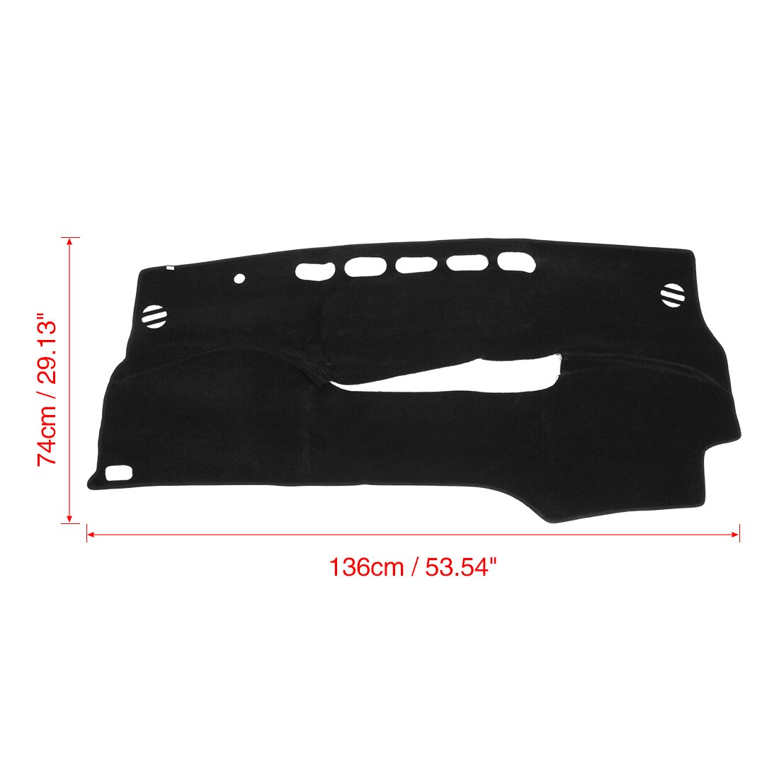 X autohaux rhd bil dashborddekselbeskytter solskjermdeksel til-toyota prius zvw 30 zvw 35