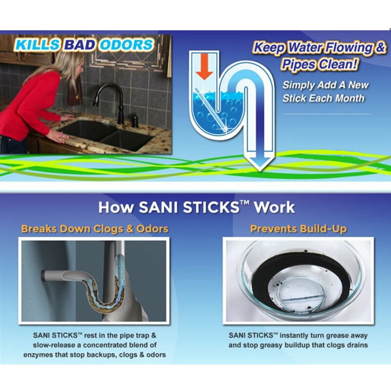 Pipe Cleaning Stok Huishoudelijke Drain Cleaner Sticks Voor Afvoerpijp Cleaning Stick