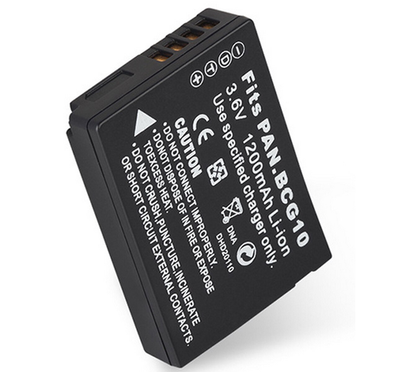 Paquete de batería para cámara Digital Panasonic Lumix DMC-TZ6, TZ7, TZ8, TZ9, TZ10, TZ18, TZ19, TZ20, TZ22, TZ25, TZ30, TZ35