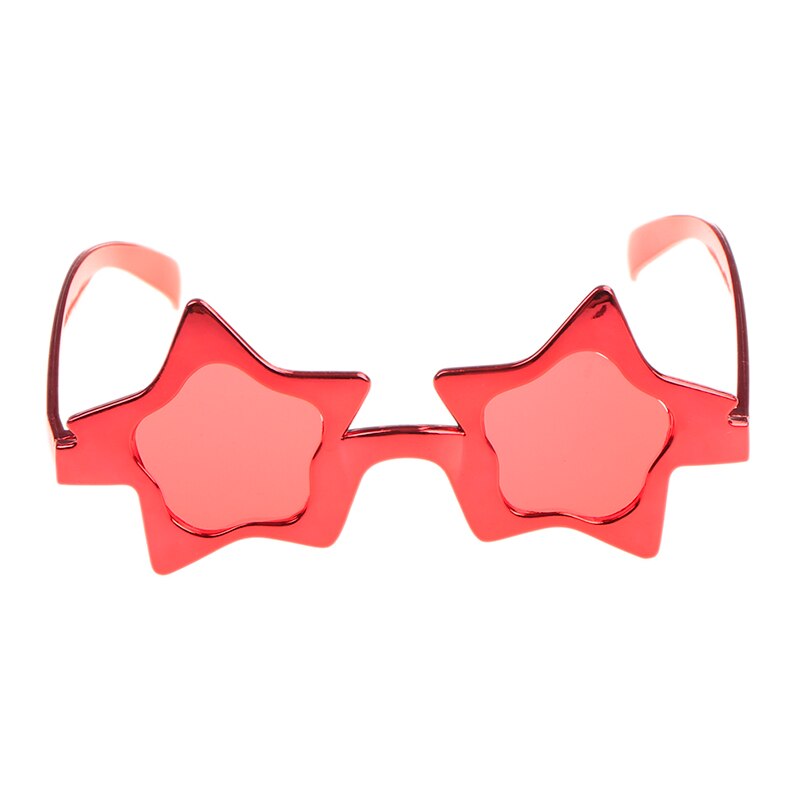 Star Metallic Glasses Photobooth Decorated Photo Booth Props Party Favors Birthday Event Festive Supplies Decoration: 1