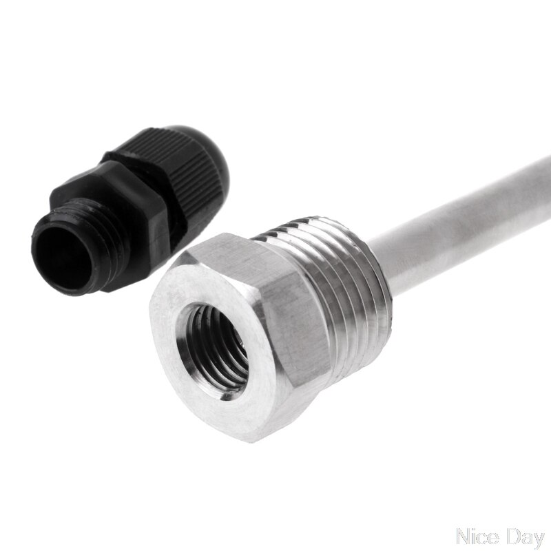 30-200mm Thermowell Stainless Steel 304 1/2" BSP G Thread for Temperature Sensor M22 20