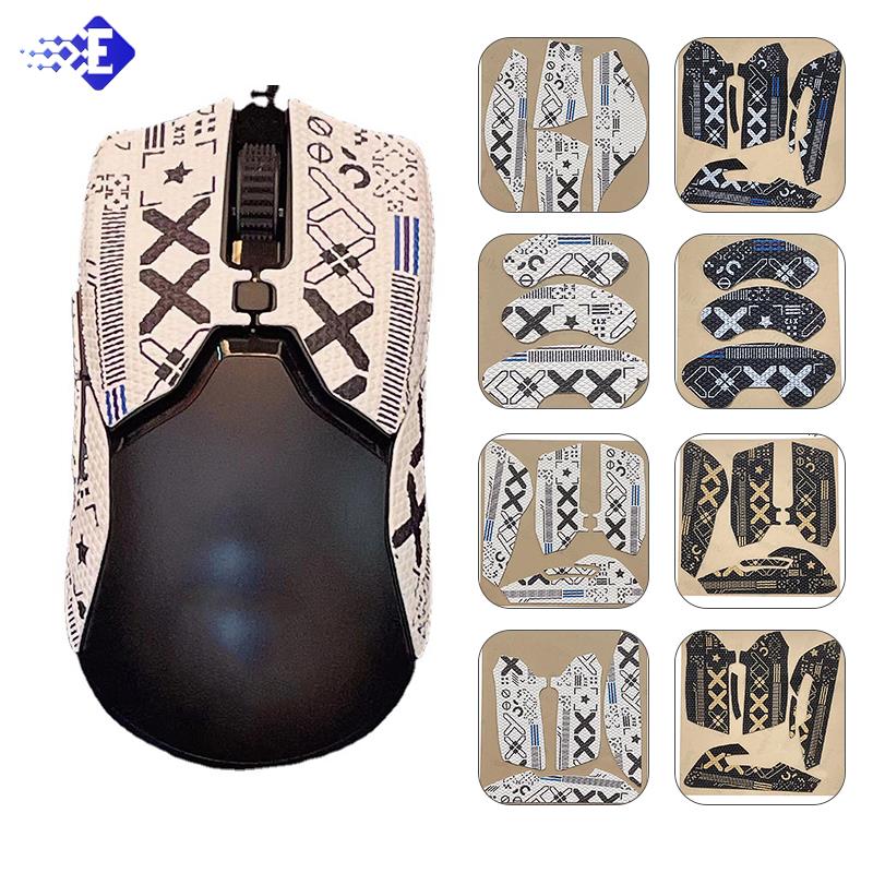 Muisgrip Tape Skate Sticker Non Slip Hagedis Huid Zuigen Zweet Voor Razer Adder Ultimate Deathadder V2 Pro Mini Draadloze Muis