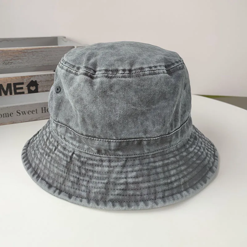 Grote Kop Plus Size Emmer Muts Voor Mannen Puur Katoen Panama Visser Hoed Koreaanse Man Vrouwen 59Cm 60Cm 62Cm 63Cm Zonnehoed: S / WHITE