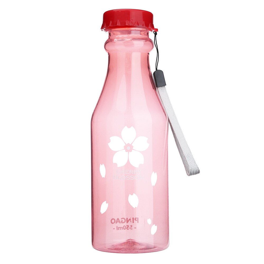 20% wasser flasche Unzerbrechlich draussen Sport Reise Tragbaren Leck-beweis Radfahren Camping Wasser 550ML Zubehör: rot 
