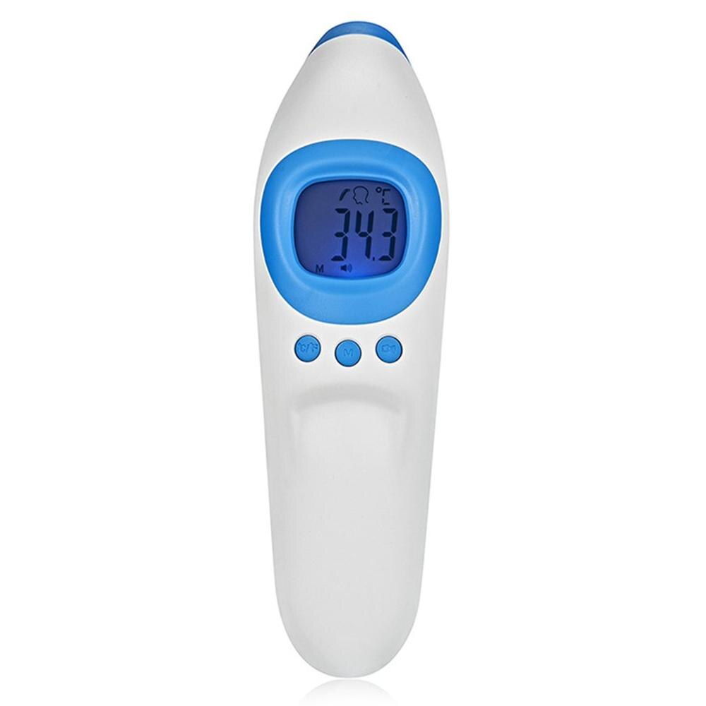 Infrarødt termometer berøringsfrit digitalt pandetermometer lcd-baggrundsbelysning til voksen/børn/baby: Type 2