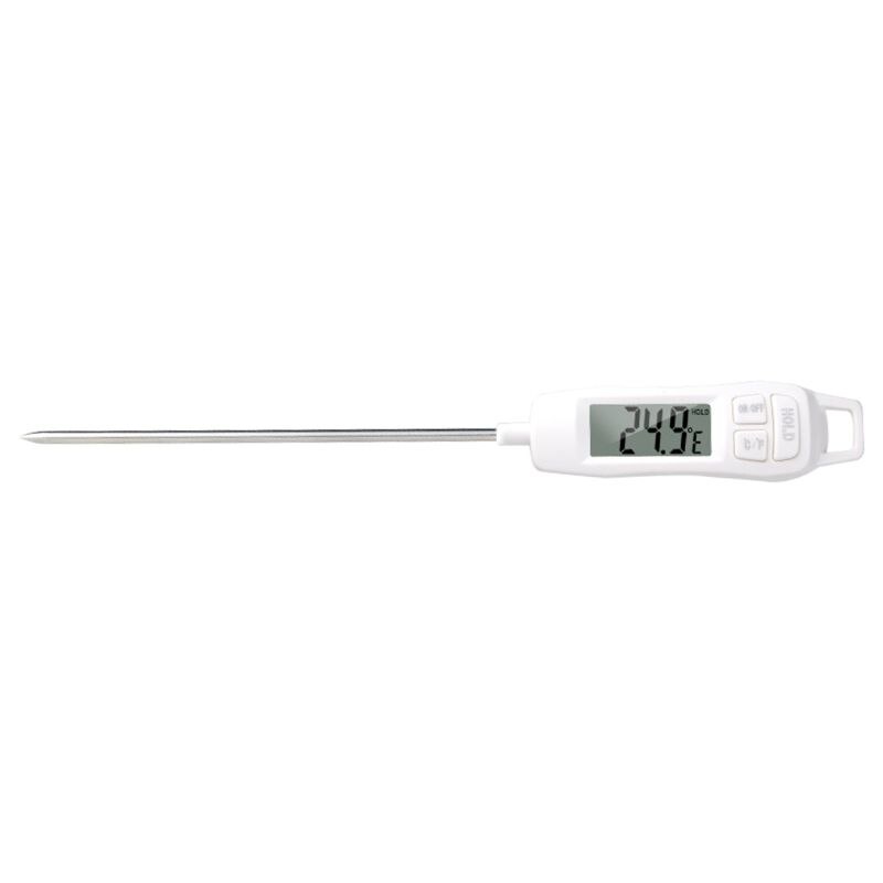 Instant instant read termometer digitalt madlavningstermometer, sliktermometer med superlang sonde til køkkengrill grillkød