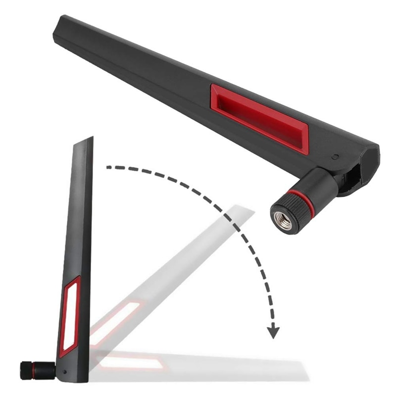 4 Uds 2,4G/5G WiFi antena SMA adaptador interno para ASUS AC68U AC88U AC66U 8DBi inalámbrico LAN/Wi-Fi adaptador de Router