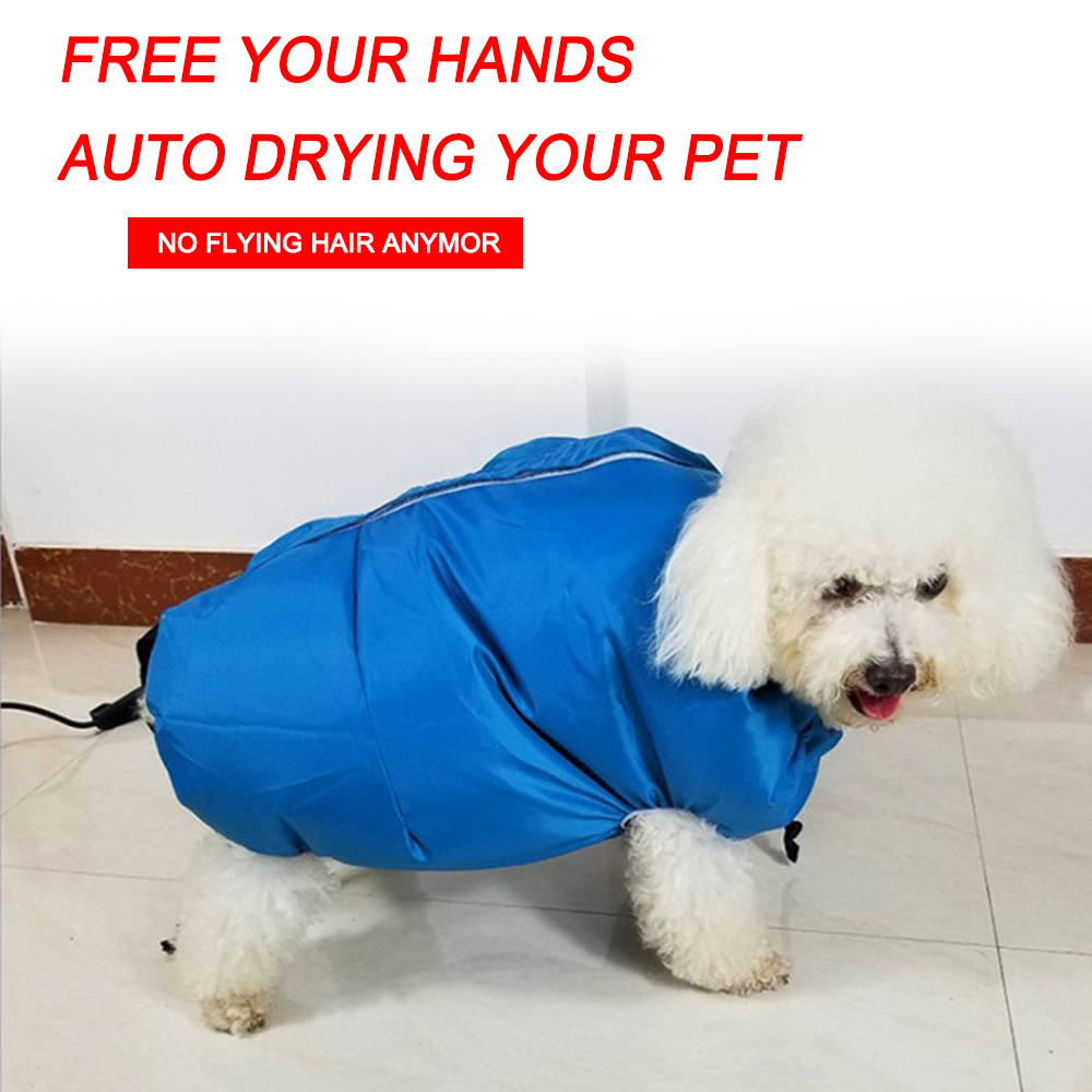 Borsa per toelettatura Quik asciugatura cani pieghevoli asciugacapelli borsa per soffiaggio accessori per la pulizia del cane borsa per asciugare animali domestici portatile