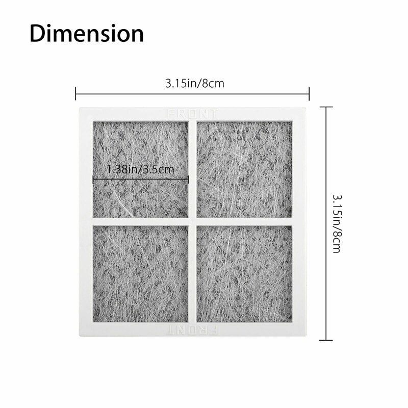 2Pack Replacement Refrigerator Air Filter for LG LT120F Kenmore Elite 469918 Grandado