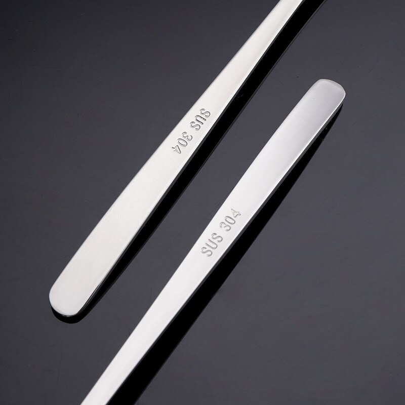 Korean Style 304 Stainless Steel Portable Tableware Set Fork Spoon Chopsticks Three-piece Set Outdoor Travel Tableware Set