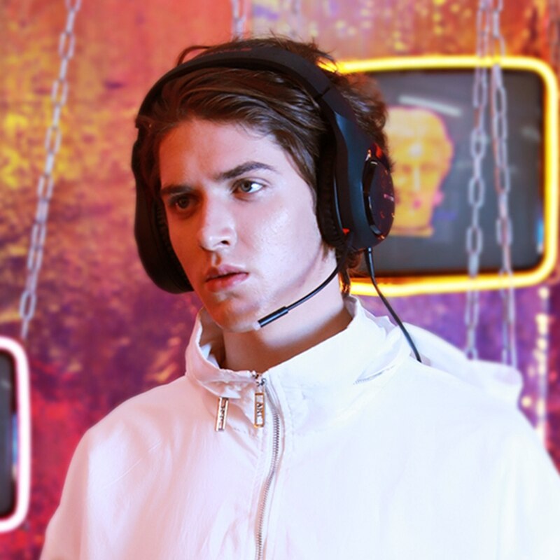 Somic GS301 Stereo Wired Gaming Headphones over Ear with Mic Voice Control for Laptop Computer Gamer Bass Effect(USB 7.1)