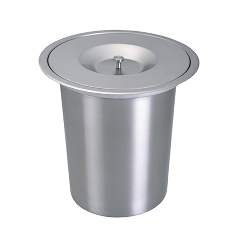 Poubelle en acier inoxydable 8L avec poubelle intégrée pour Bar de cuisine