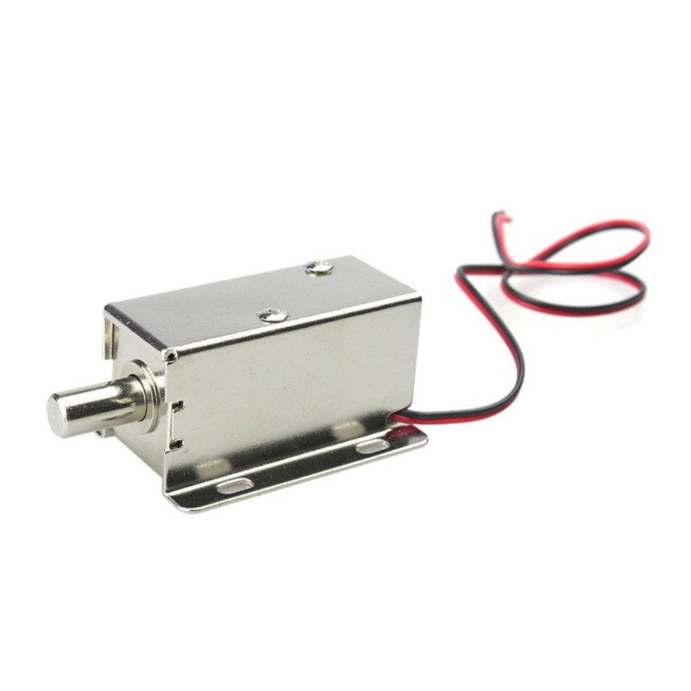 Electronic Door Lock Catch Door Gate 12V 0.4A Release Assembly Solenoid Access Control Cabinet lock