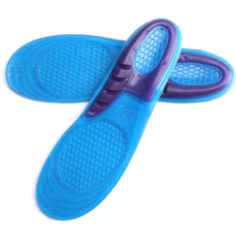 neue draussen Sport Pads Männer Frauen Orthesen Bogen Unterstützung Massieren Einlegesohle PU Anti-Unterhose Gel Weiche Sport Schuh einlegesohle Pad