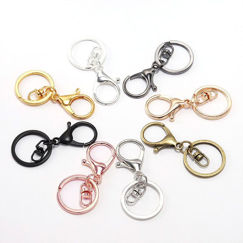 Popular 1PC Classic Key Chain Lobster Clasp Key Ring Key Hook