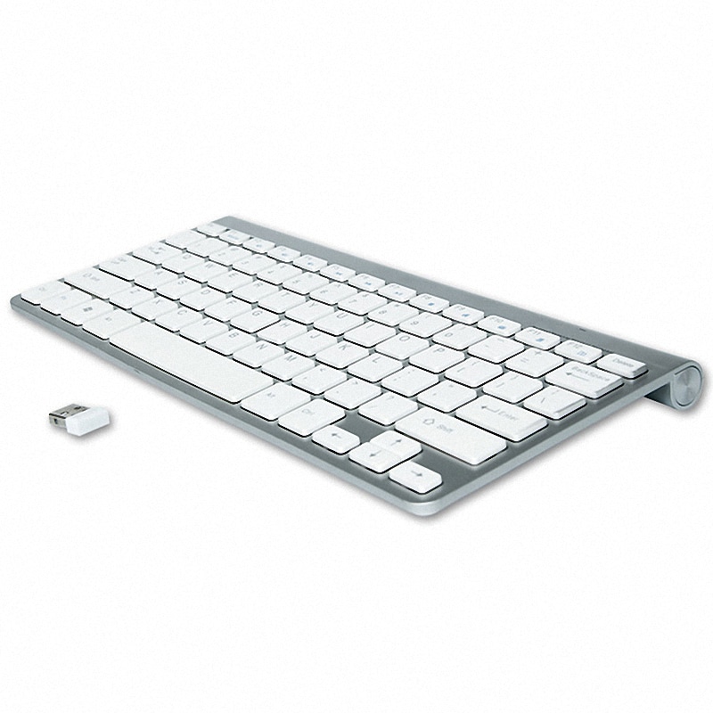 Zienstar Ultra Slim 2.4G Wireless Keyboard keyboard for Ipad,MACBOOK,LAPTOP,Computer PC and Android Tablet