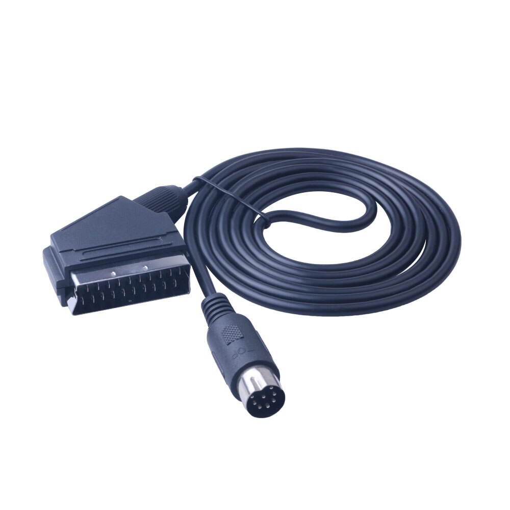 1.8M V-Pin Scart Kabel Scart Voor Sega Megadrive 1 Genesis 1 Master System 1 Rgb Av Scart kabel