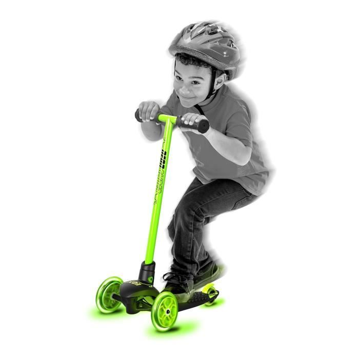 NEON - Green Glider - Scooter LED de 3 ruedas - Mixto - A partir de 3 años