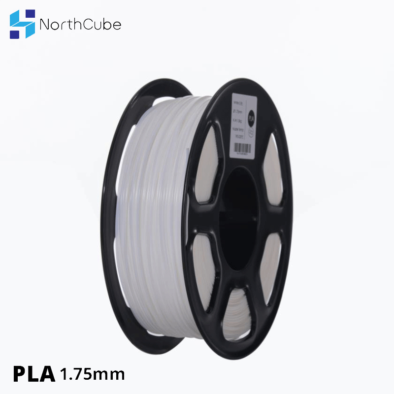 3D drucker PLA Filament 1,75mm für 3D Drucker, 1kg (2,2 £) +/-0,02mm Weiße farbe