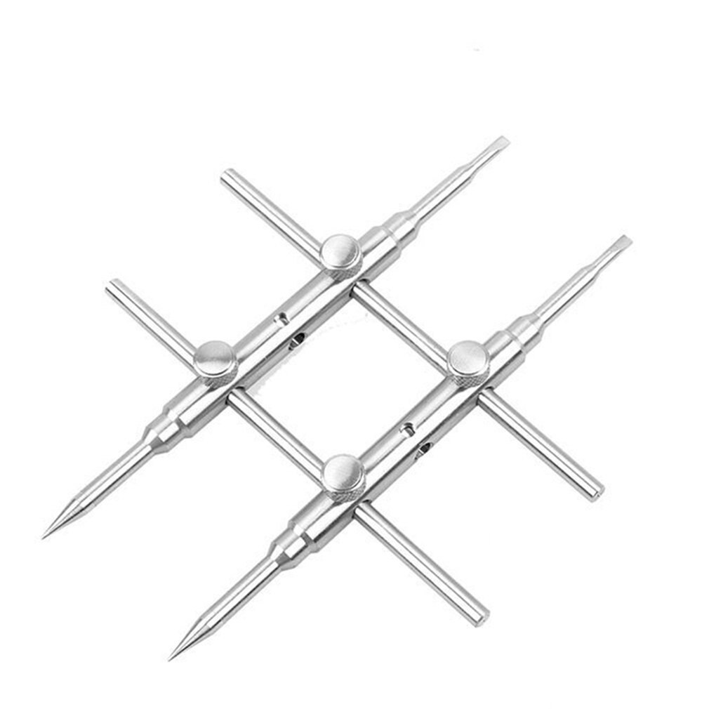 Stainless Steel Camera Lens Repair Spanner Wrench Opening Tool Set Disassemble The Lens Range From 25mm To 130mm