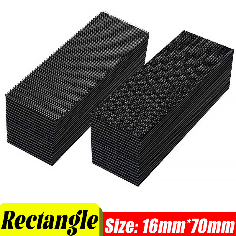 Strong Carpet Fixing Stickers Self-adhesive Touch Fastener Grip Tape Black Pad Double Faced Mat Fixed Patch Home Floor Anti Skid: 25mm / Antique Brass