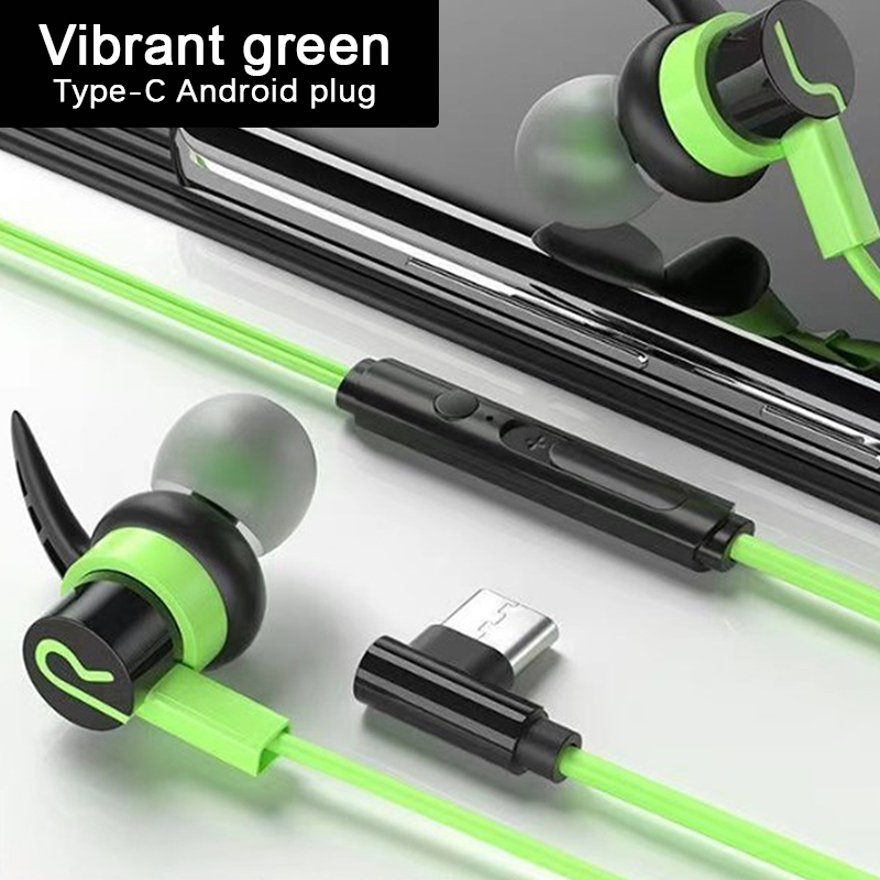 1 szt. E-sportowy dźwięk odróżniający zestaw słuchawkowy do gier słuchawki przewodowe typu c/3.5mm w zestaw słuchawkowy słuchawki z mikrofonem przewodowym