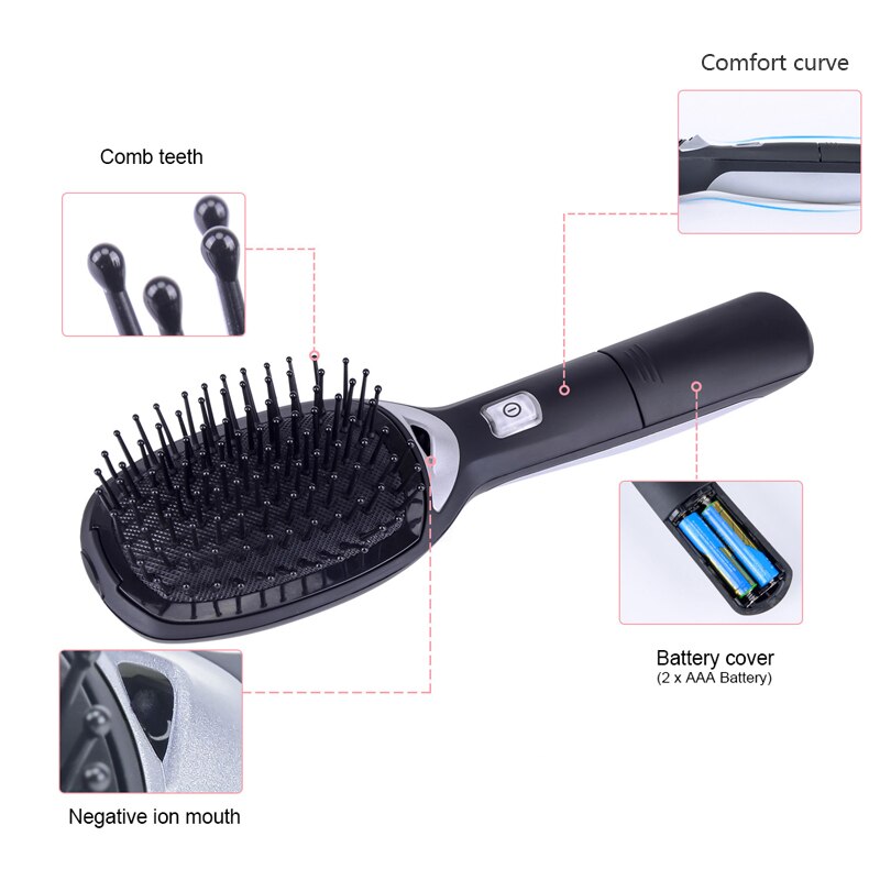 Hair Straightener Brush Fast Hair Comb Electric Hair Brush Comb Irons Auto Straight Hair Comb Ionic Hair Brush Electric Comb