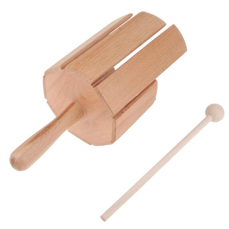 Carillon Éolien 20 Tons Sur Table – Instrument Percussion Bois & Métal, Jouet Musical Enfant Avec Marteau
