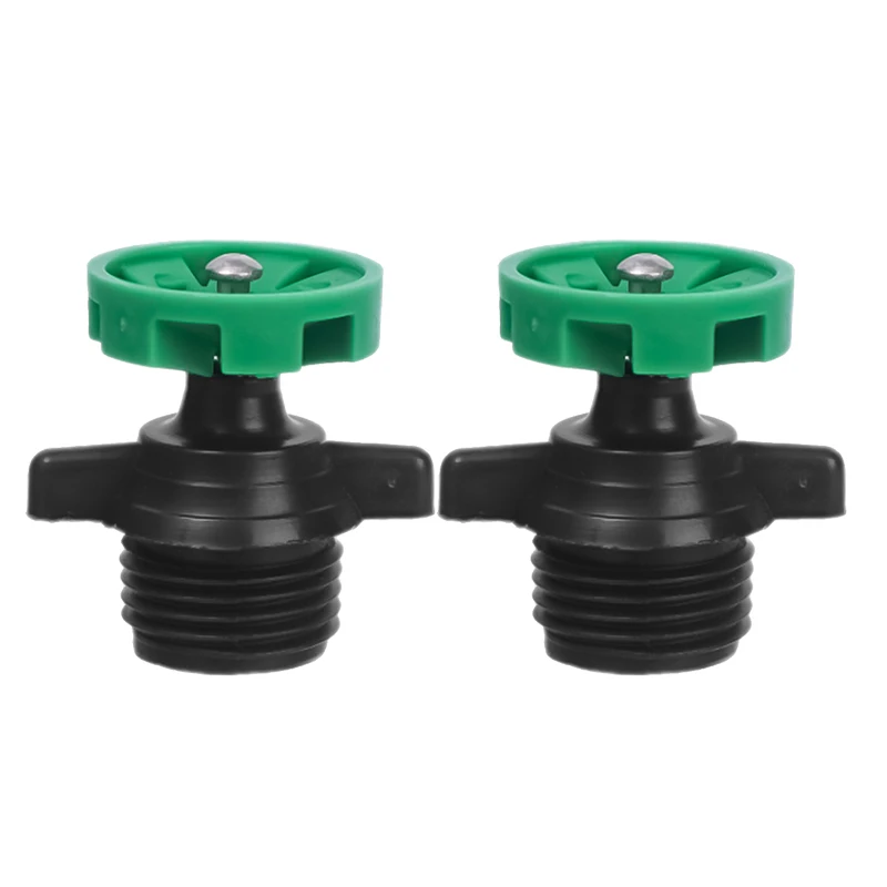 Buse rotative automatique arrosage buse rotative d'irrigation 360 ° Buse d'arrosage pour l'irrigation des fleurs et des légumes de jardin et de pelouse: Gris clair