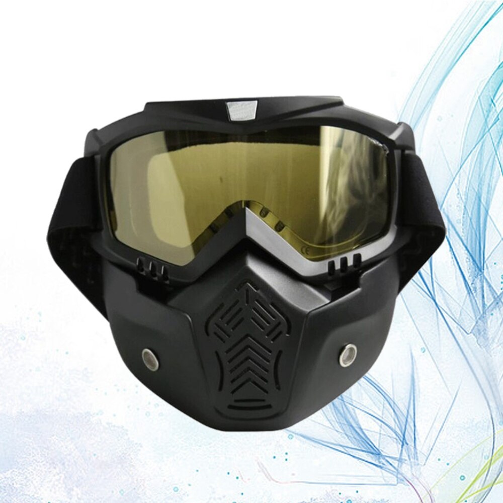 1Pc Motorcycle Face Mask Motor Glasses Off-Road Equipment Helmet Goggles for Teenagers Men
