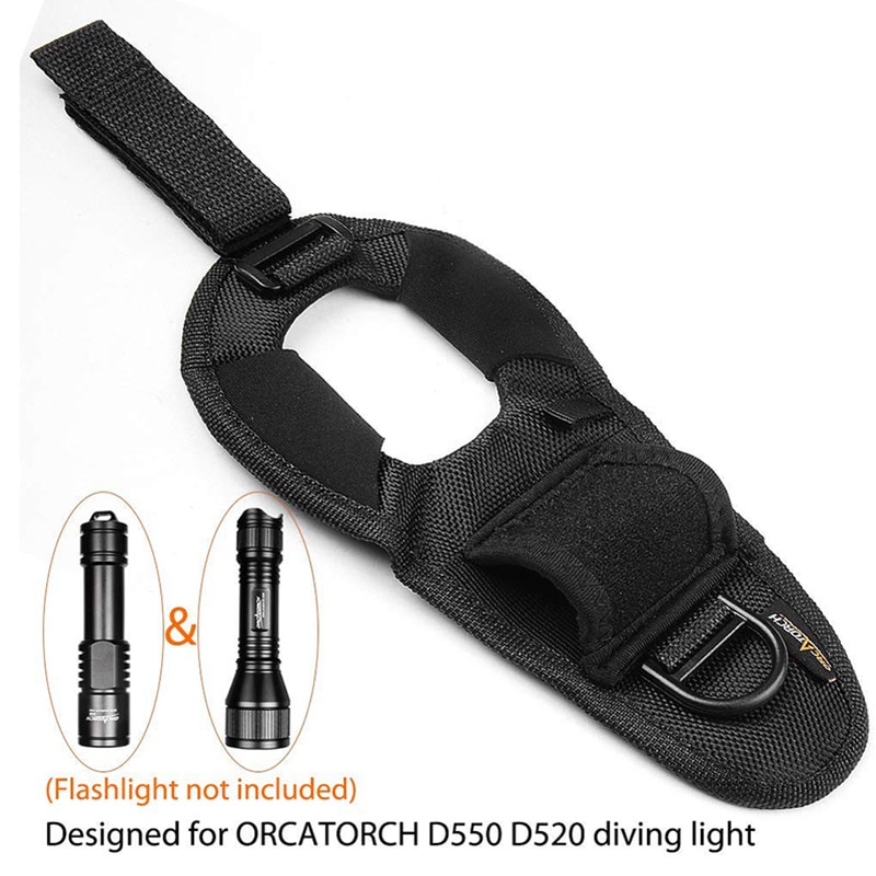 Illuminator Flashlight Holster Glove Flashlight Glove Hands-Free Flashlight Fishing Diving Flashlight Wrist Portable Arm Holder