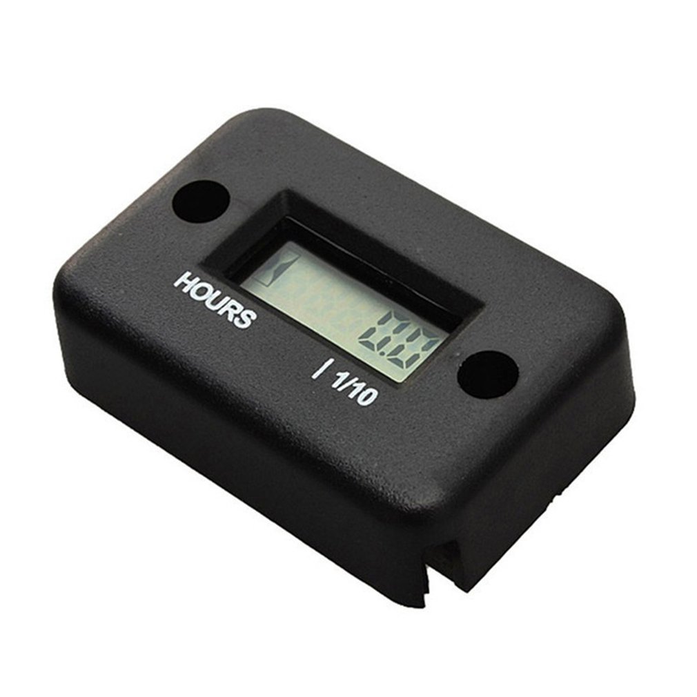 High Performance Car Digital Engine Tach Tachometer Hour Meter Inductive For Motorcycle Car Motor Stroke Engine