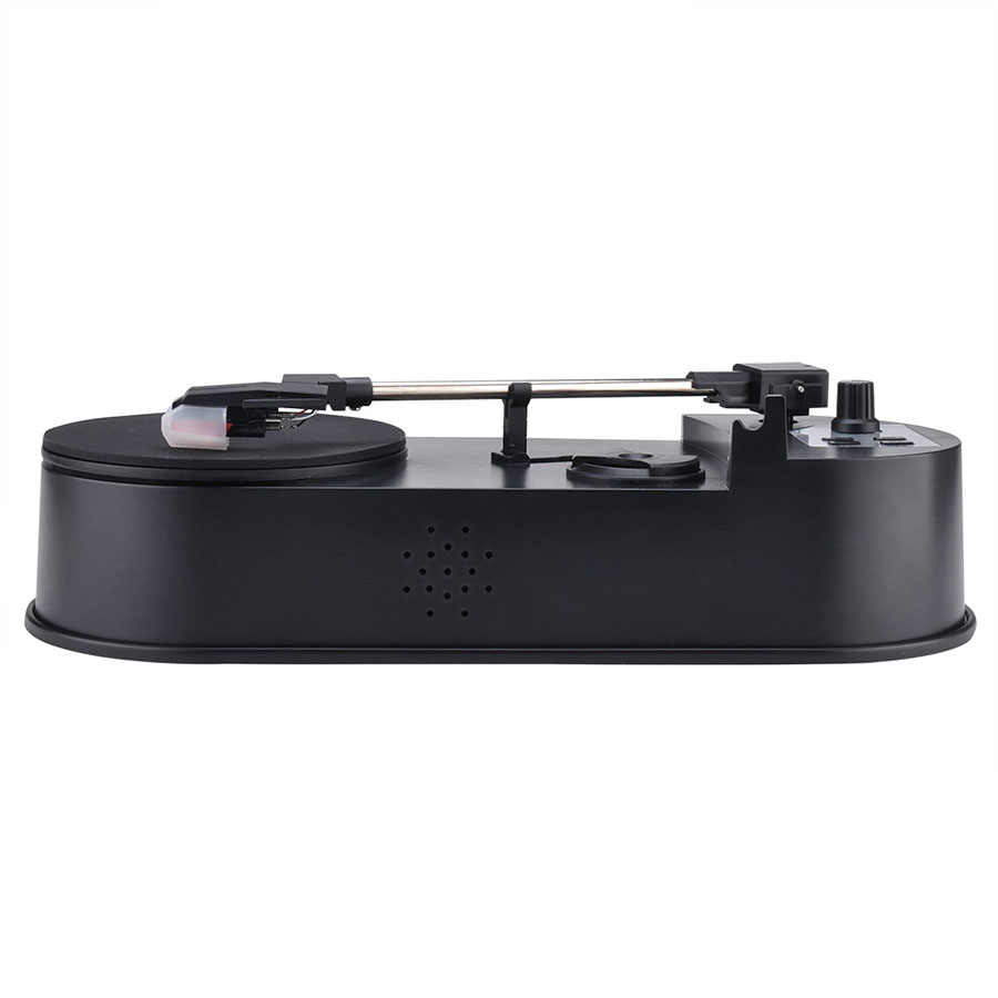 Mini tocadiscos de vinilo portátil con USB, reproductor de Audio de disco de vinilo LP, 45PRM, MP3, reproductor de CD, convertidor estéreo con altavoz
