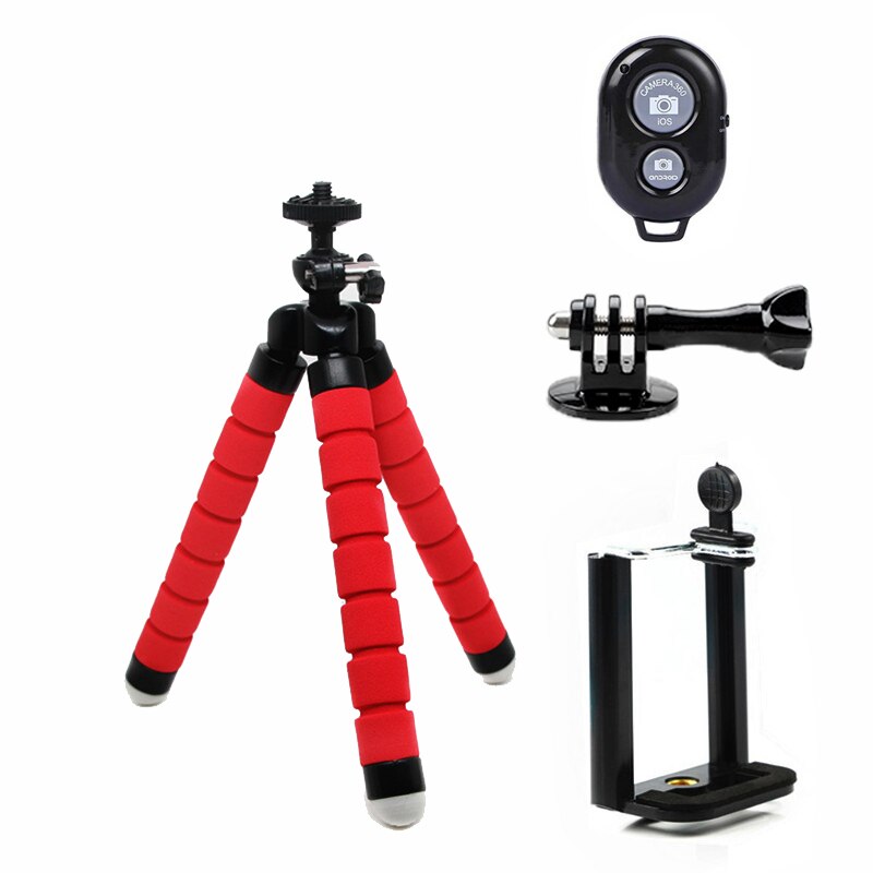 Uchwyt na telefon elastyczny statyw trójnożny uchwyt na aparat telefoniczny Gopro Selfie stojak Monopod wsparcie zdjęcie zdalnego sterowania: Option 14