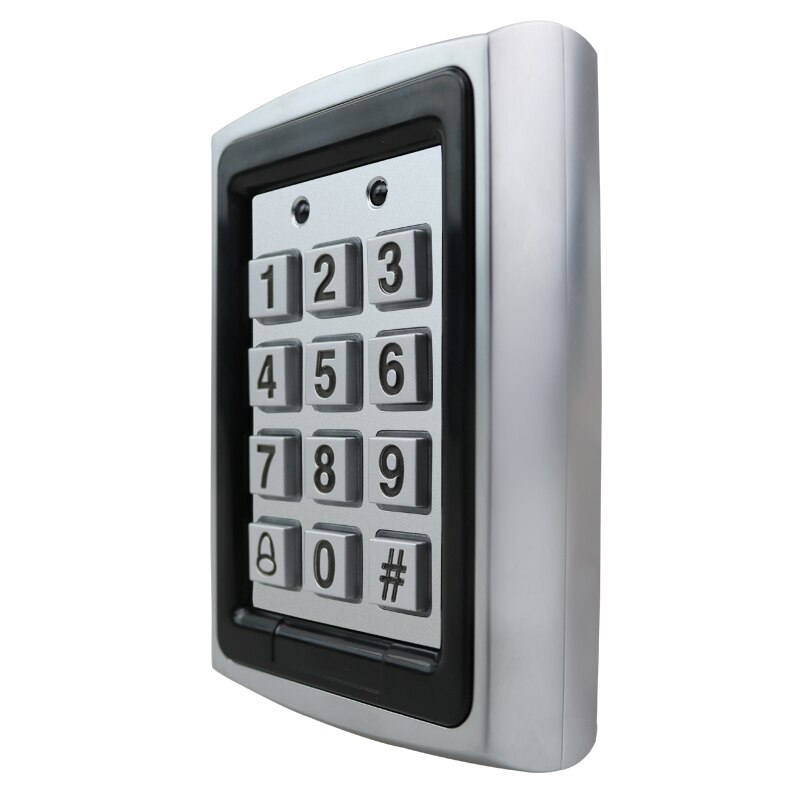 RFID 125Khz Explosion proof Door Access Controller Proximity Card Reader with Keypad Metal Durable with 10 keyfob