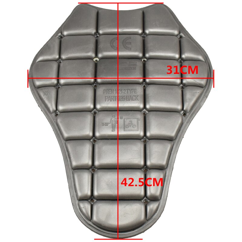 WOSAWE Motorcycle protective Body Armor Safety Moto Back Protector Chest Protector Motorcycle Jacket Protective Gear Jacket