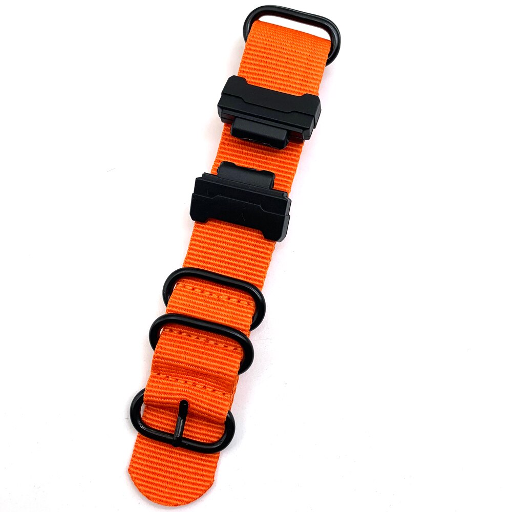Nylon urrem til g-shock dw -5600 6900 ga-110 gw-m5610 dw-9052/ gls -8900 serie urremme  + 16mm grænseflade terminaler