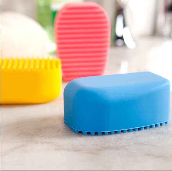 flexibel Silikon Waschbrett Reinigung Waschen Peeling Pinsel Süssigkeit Farbe Hand-Mini Waschbrett Mini Gleitschutz Reinigung werkzeug