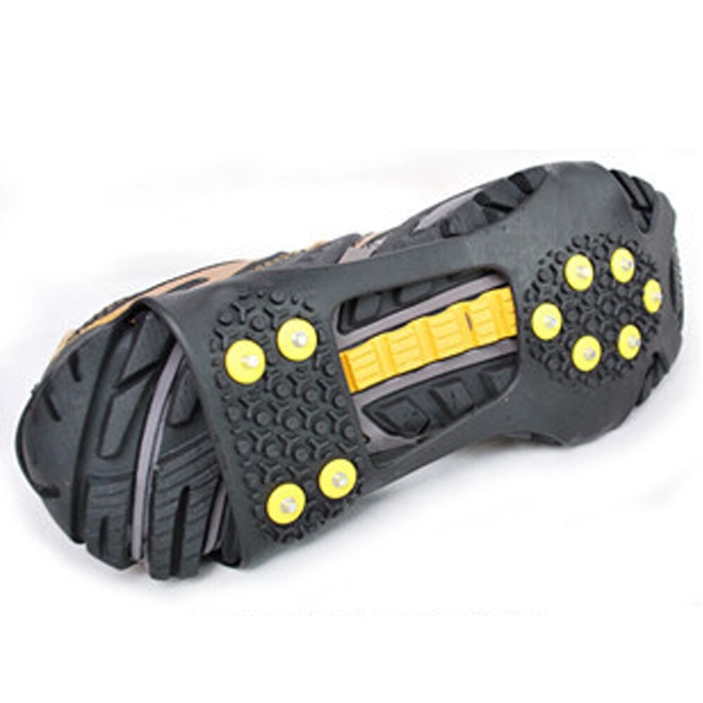 Sneeuw Ijs Klimmen Antislip Stijgijzers Spikes Grips Stijgijzers Schoenplaten Studded Sneeuw Grips