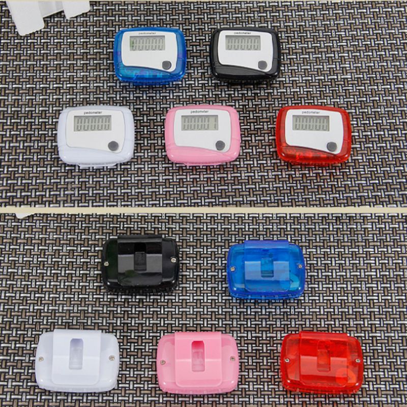 Digital Pedometer Counting Walking Steps LCD Display 99999 Digit Smart Counter