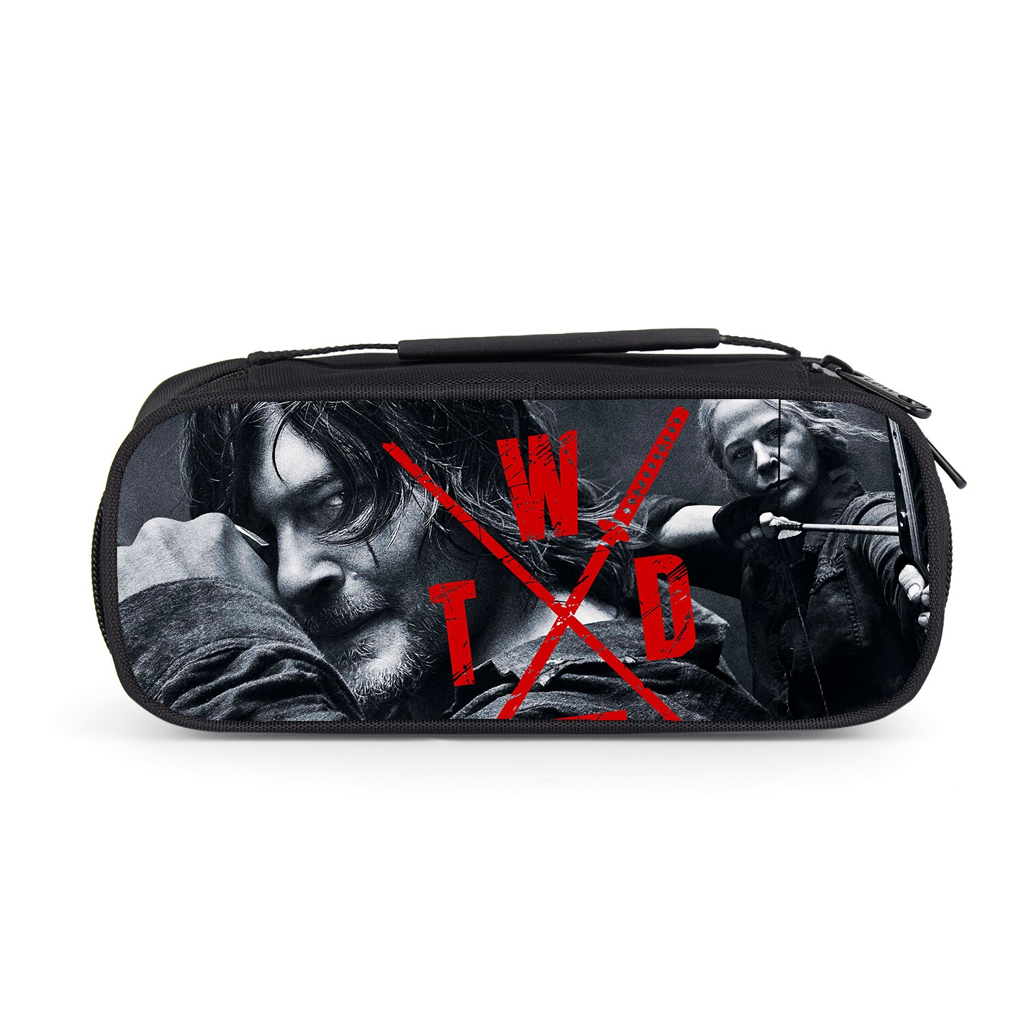 The Walking Dead Pencil Case Boys Girls Pencil Pouch Multifunction Sotrage Bags Children School Stationery Bag Kids Wallet: 016