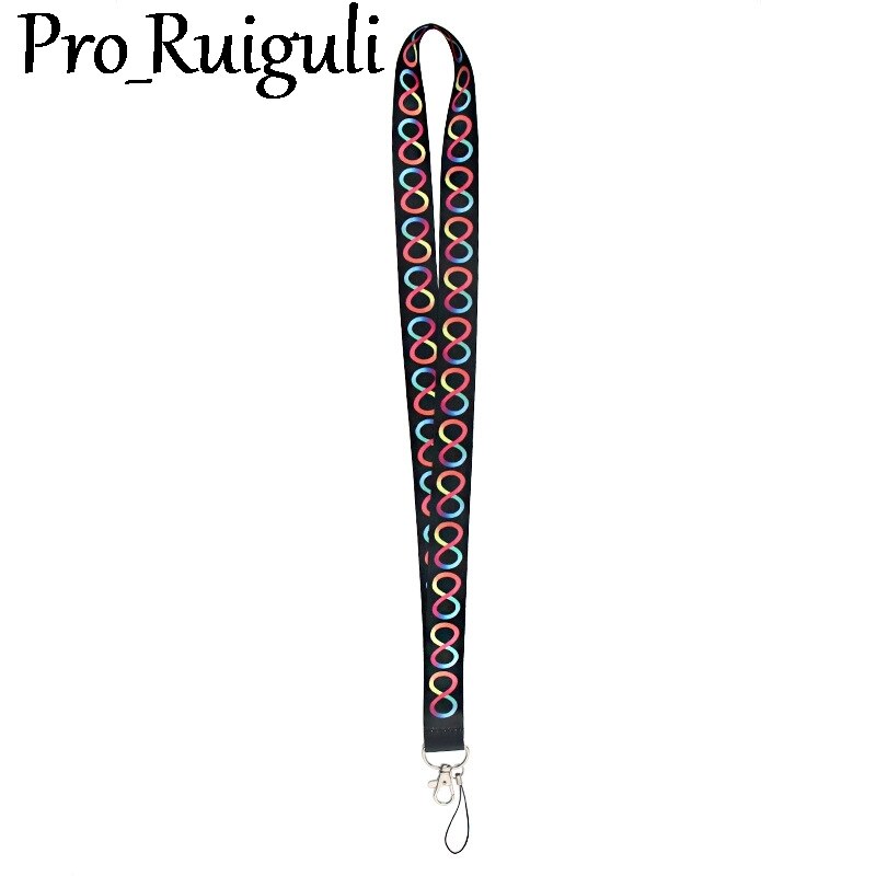 Neurodiversity Lanyard Voor Sleutels Telefoon Cool Neck Strap Lanyard Voor Camera Fluitje Id Badge Leuke Omboordsels Linten