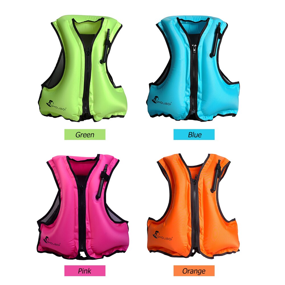Inflatable Life Vest for Adults - Water Sports Buoyancy Aid - Drifting, Surfing, Fishing