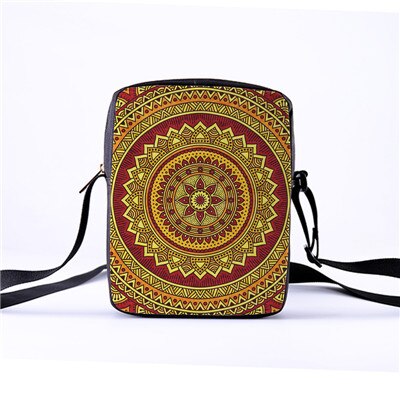 CROWDALE DIY Vrouwen Messenger Bags Bohemian stijl Schoudertas Kinderen Crossbody Tas voor Meisje reistas 23cm x 17cm x 5cm: 3