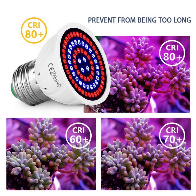 B22 E14 GU10 Phyto Led Hydroponic Growth Light E27 Led Grow Bulb MR16 Full Spectrum 220V UV Lamp Plant Flower Seedling Fitolamp