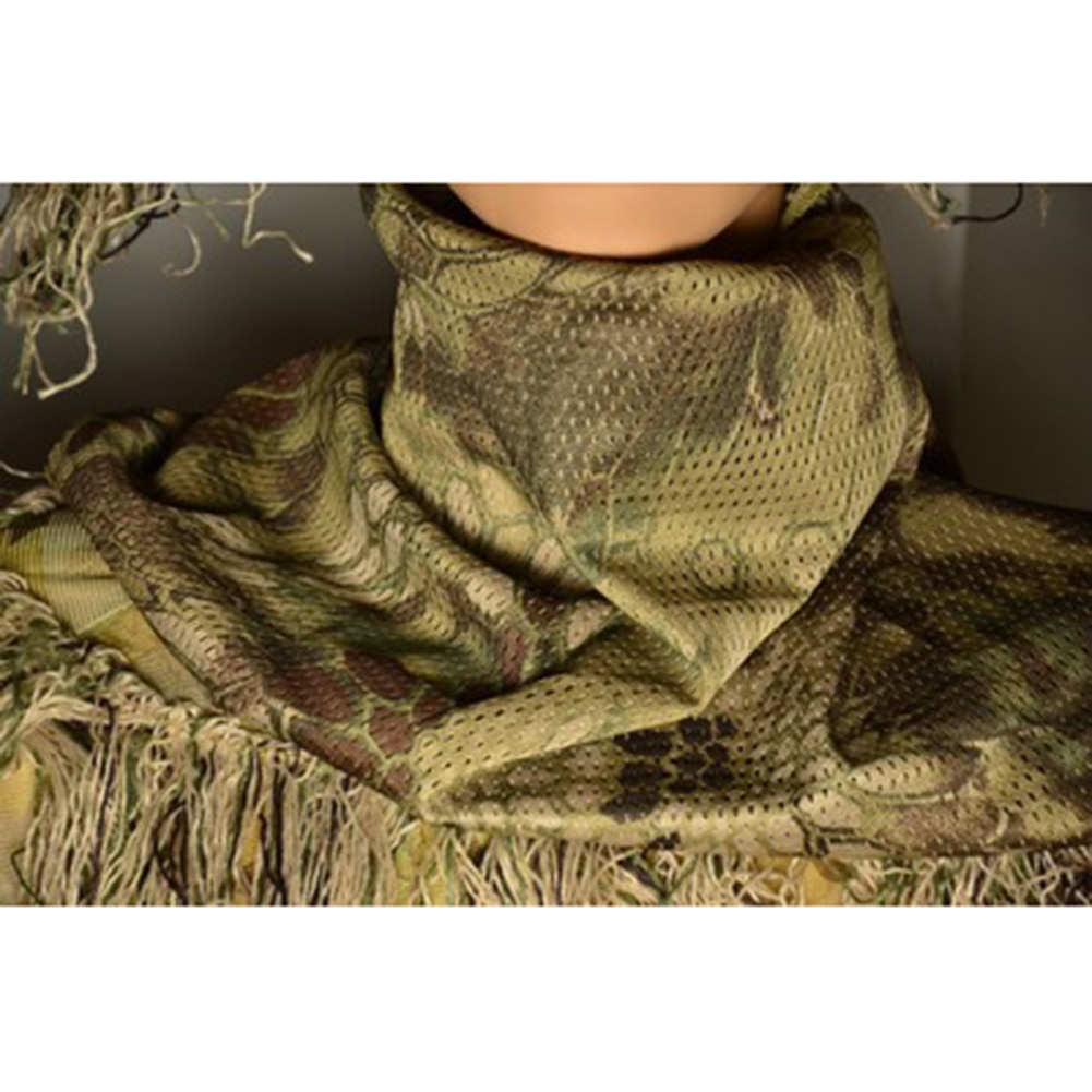 Pañuelo para exterior actividades pañuelo Material de la malla de la cubierta de la cabeza el cuello a prueba de polvo: 3